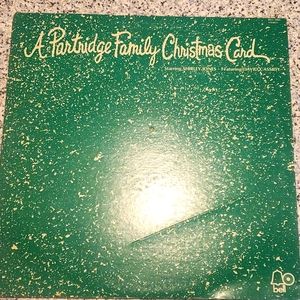 Vintage A Partridge Family Christmas 🎄 Card Vinyl Record